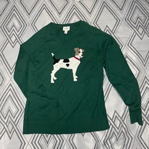 NWOT Graphic Dog Sweater!